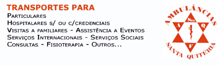 Ambulâncias Santa Quitéria - Transportes para Particulares, Hospitalares s/ ou c/ Credenciais