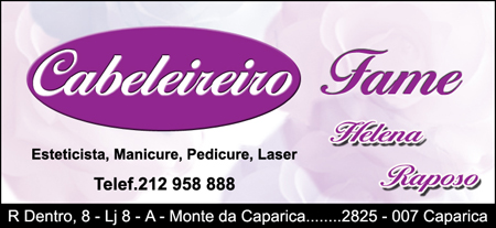 Cabeleireiro Fame de Helena Raposo