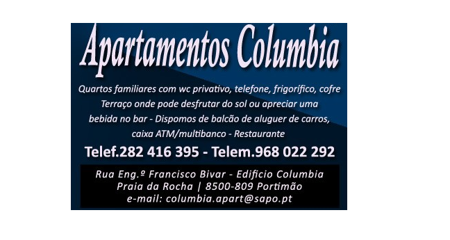 COLUMBIA - APARTAMENTOS TURÍSTICOS, LDA