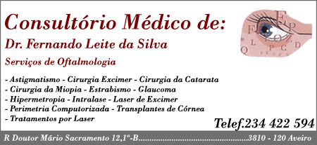 Consultório Médico de: Dr. Fernando Leite da Silva - Serviços de Oftalmoiogia