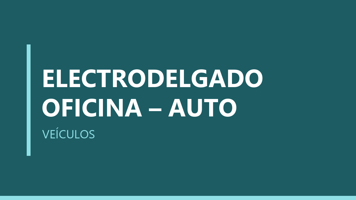 ELECTRODELGADO OFICINA – AUTO