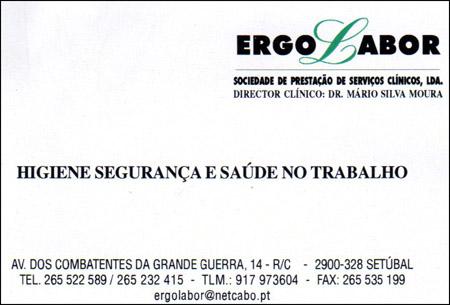 Ergolabor-Sociedade de Prestação de Serviços Clínicos Lda