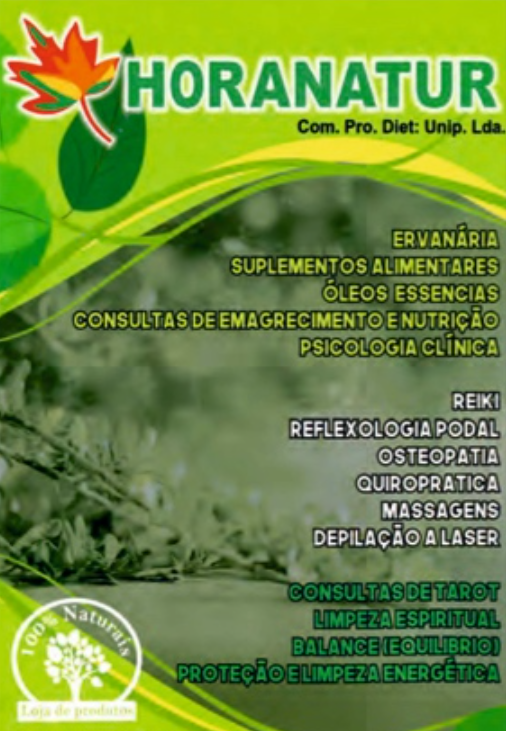 Horanatur - Comércio de Produtos Dietéticos Unipessoal, Lda