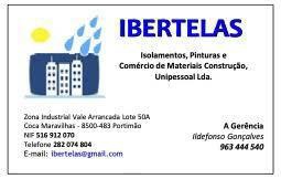 Ibertelas - Isolamentos, Pinturas e Comércio de Materiais de Construção, Unipessoal Lda