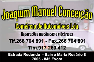 Joaquim Manuel Conceição Comércio de Automóveis Lda