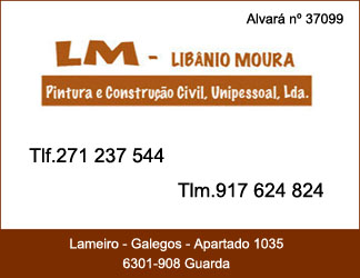 Libânio Moura Pintura e Construção Civil Unipessoal Lda