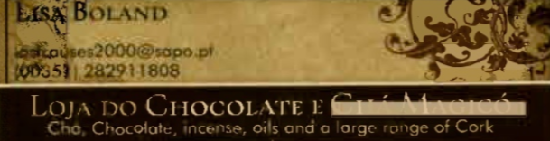 Loja do Chocolate e Chá Magico
