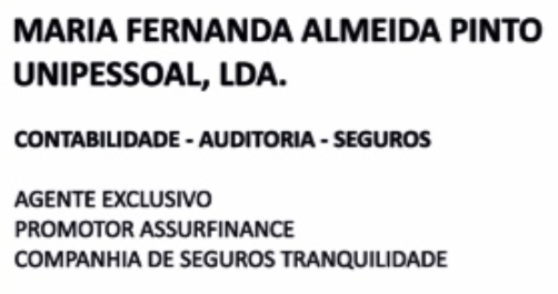 Maria Fernanda Almeida Pinto, Unipessoal, Lda