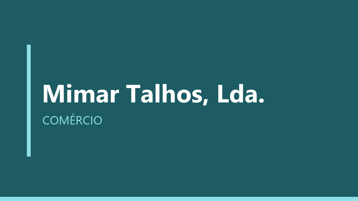 Mimar Talhos, Lda.