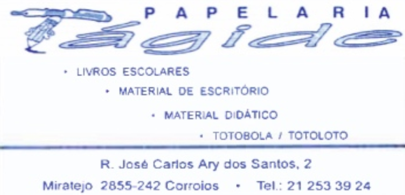 Papelaria Tágide Maria da Conceição Ferreira