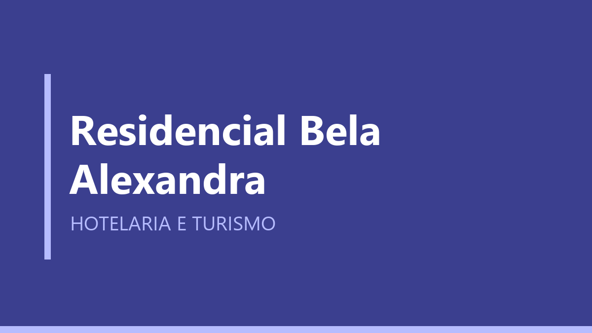 Residencial Bela Alexandra