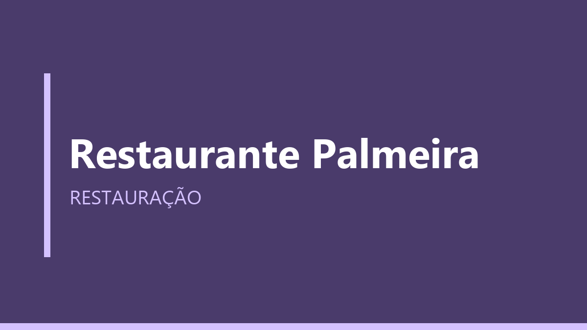 Restaurante Palmeira