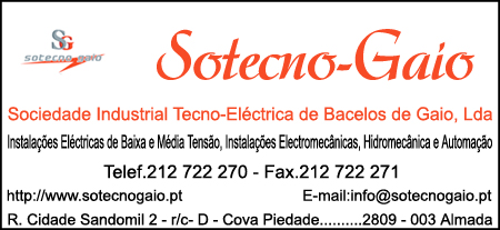Sotecno - Gaio - Sociedade Industrial Tecno - Eléctrica de Bacelos de Gaio, Lda.