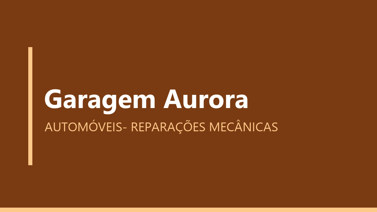 Garagem Aurora