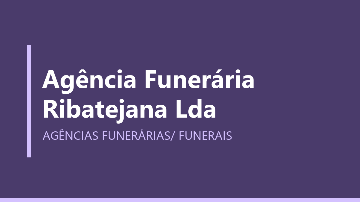 Agência Funerária Ribatejana Lda