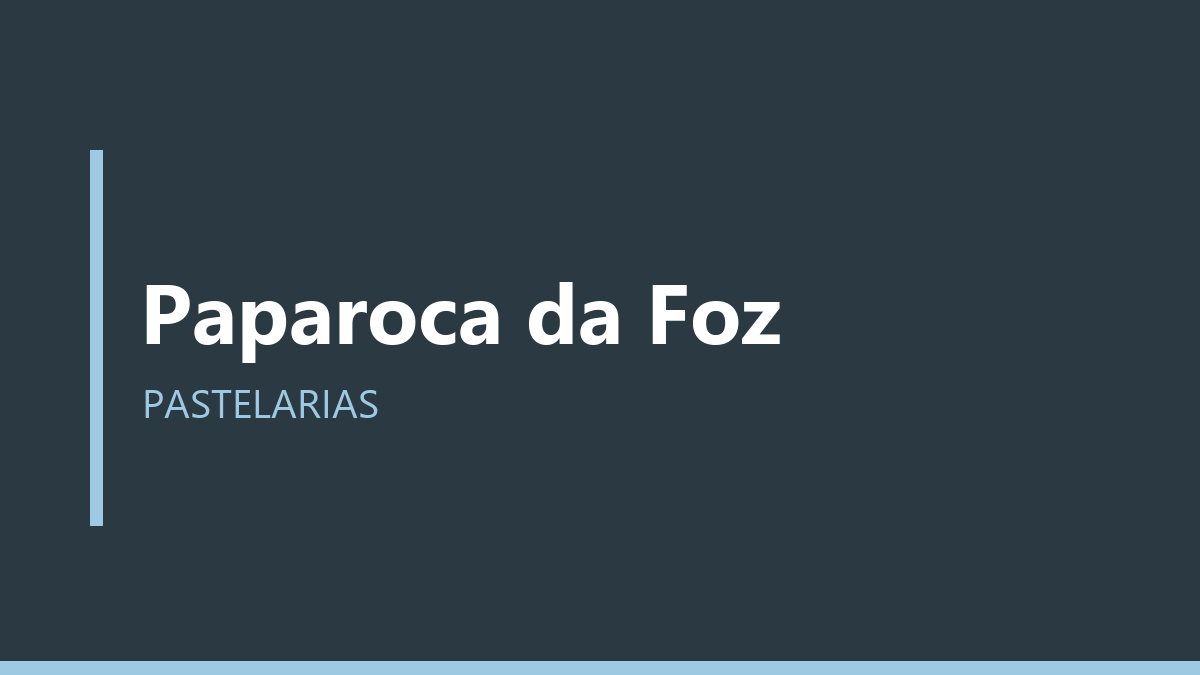 Paparoca da Foz
