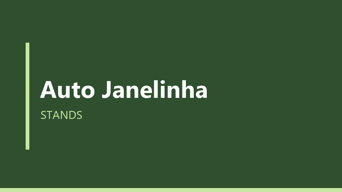 Auto Janelinha