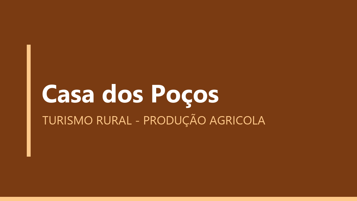 Casa dos Poços