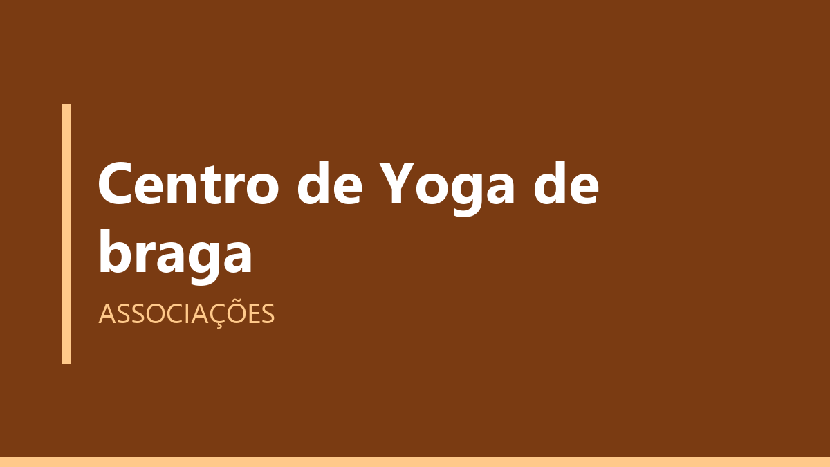 Centro de Yoga de braga