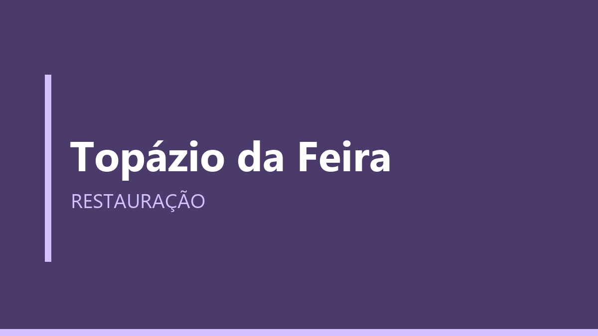Topázio da Feira