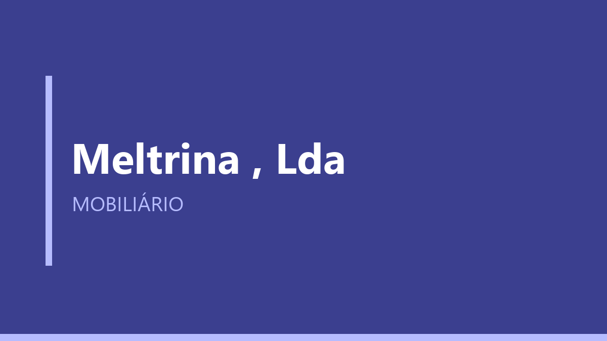 Meltrina , Lda