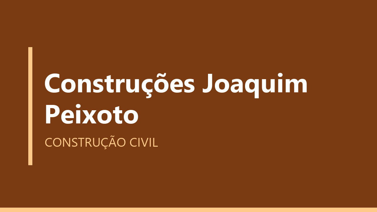 Construções Joaquim Peixoto